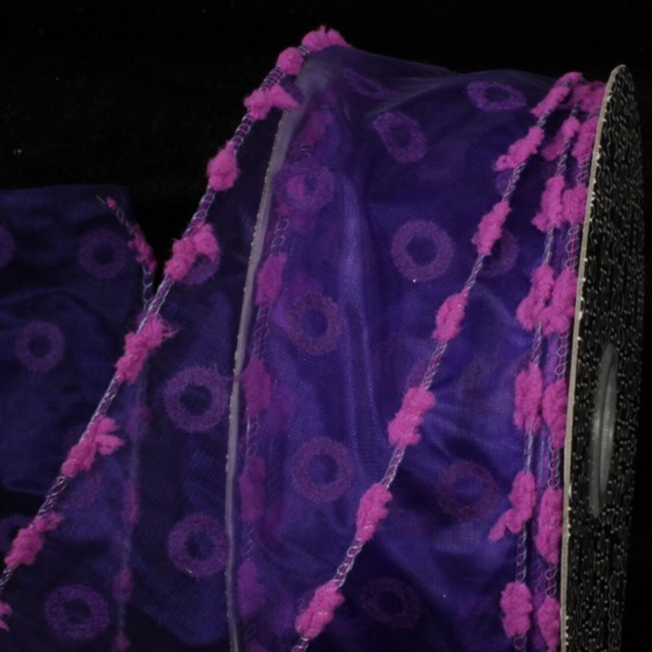 The Ribbon People Purple and Pink Fun-Frolic Wired Craft Ribbon 2" x 40 Yards